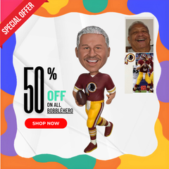 Custom Football Player Bobbleheads, Custom Football Player Figure, Funny Gifts For Football Players, Christmas Gifts For Football Players