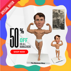 Custom Bodybuilding Bobbleheads, Custom Muscle Male Bobblehead, Handsome Man Figurines, Custom Sumo Sculpture Statue Based On Your Photo