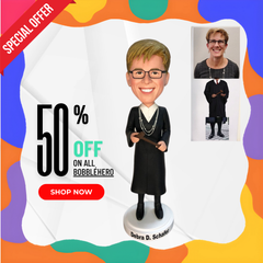 Custom Female Judge Bobblehead, Personalized Bobblehead Judge As Gifts, Personalized Judge Gifts Funny Gifts For Judges