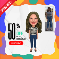 Personalized Female Statues, Create Your Own Doll That Looks Like You, Gift ideas For Boss's Day Female, Unique Gift For Best Friend Female