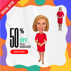 Personalized Bobblehead Gifts for Mom Wife Girlfriend Her on Valentines Day Mothers Day Christmas Anniversary Birthday Gifts for Women