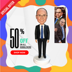 Personalized Birthday Gift For Boss Male, Custom Bobblehead Business Suit, Best Gifts For Business Executives, Cool Gifts for Boss