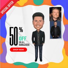 Personalized Man Bobblehead, Create Your Own Bobblehead Free Shipping, Build Your Own Bobblehead, Make Your Own Bobblehead