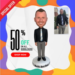 Custom Boss Bobbleheads, Custom Business Man Bobbleheads, Custom Bobbleheads As Father's Day Gifts, Custom Gifts For Your Boyfriend