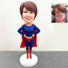 Personal Superhero Bobbleheads, Custom Superhero Figures Of Yourself, Custom Superhero Bobbleheads, Custom Female Superhero Bobblehead