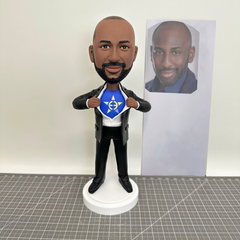 Custom Superhero Bobbleheads, Custom Hero Characters Bobblehead, Custom Cosplay Bobbleheads For Husband, Design Your Own Hero Figurines