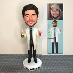 Custom Doctor Bobblehead, Custom Dentist Bobblehead, Personalized Bobblehead Doctor, Presents For Doctors