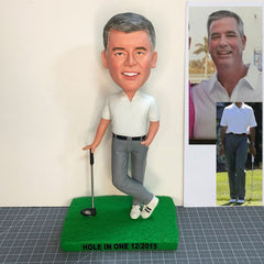 Custom Bobbleheads Golf, Personalized Golf Gifts For Him, Personalized Golf Bobbleheads Playing Golf, Best Golf Gifts For Men