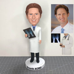 Custom Doctor Bobblehead, Personalized Gifts For Doctors, Best Gifts For Referring Doctors, Best Gifts To Give To Doctors