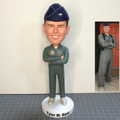 Custom Soldier Bobblehead, Military Officer, Police Officer Bobblehead, Custom Bobblehead For Air Force Officer, Naval Officer, Army Officer