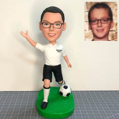 Custom Football Bobblehead For Kids, Personalized Football Figures, Custom Football Player Bobblehead, Christmas Gifts For Football Players