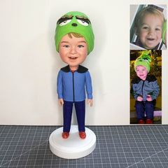 Custom Kids Bobblehead, Unique Christmas Gifts For Kids, Unique Birthday Gifts For Kids, Personalized Bobbleheads For Kids