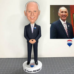 Personalized Bobbleheads For Your Manager in Office, Funny Fathers Day Gifts, Unique Father's Day Gifts Figurine