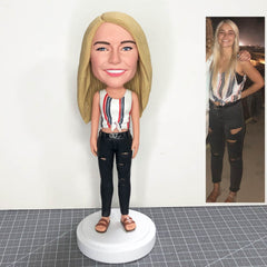 Custom Bobblehead Unique Gift For Girlfriend, Creative Birthday Ideas For Girlfriend, Unique Christmas Gifts For Her, Valentines Day Gifts