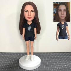 Custom Bobblehead That Looks Like My Girlfriend, Custom Gift Funny Gifts To Give Your Girlfriend, Unique Romantic Gifts For Girlfriend