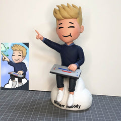 Personalized Cartoon Bobbleheads, Personalized Action Figure Of Yourself, Custom Cartoon Figurine, Personalized Figurines That Look Like You