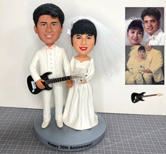 Custom Bobbleheads Figures From Photos, Bobblehead Figurine Personalized Great Gift For Wedding, Valentine’s and Anniversary