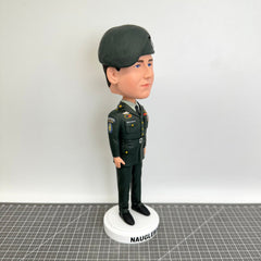 Custom Air Force Officer Bobbleheads, Custom Navy Soldier Bobblehead, Custom Army Commander Bobblehead, Custom Pilot Bobblehead