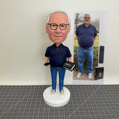 Custom Teacher Bobbleheads, Custom Professor Bobblehead, Custom Pastor Bobblehead, Custom Husband Bobblehead, Custom Father Bobblehead