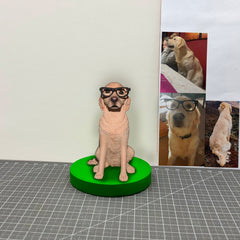 Personalized Custom Dog Wedding Cake Topper, Pet Bobbleheads, Pets Birthday Cake Topper, Cat Cake Topper Figurines, Pet Cake Topper