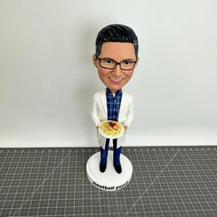 Custom Doctor Bobblehead Cook, Personalized Dentist Bobblehead, Custom Specialist Bobbleheads, Custom Laboratory Doctor Bobbleheads