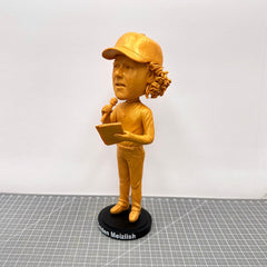 Custom Golden Bobbleheads, Custom Father Bobblehead, Custom Professor Figurine, Custom Teacher Bobblehead, Custom Instructor Bobbleheads